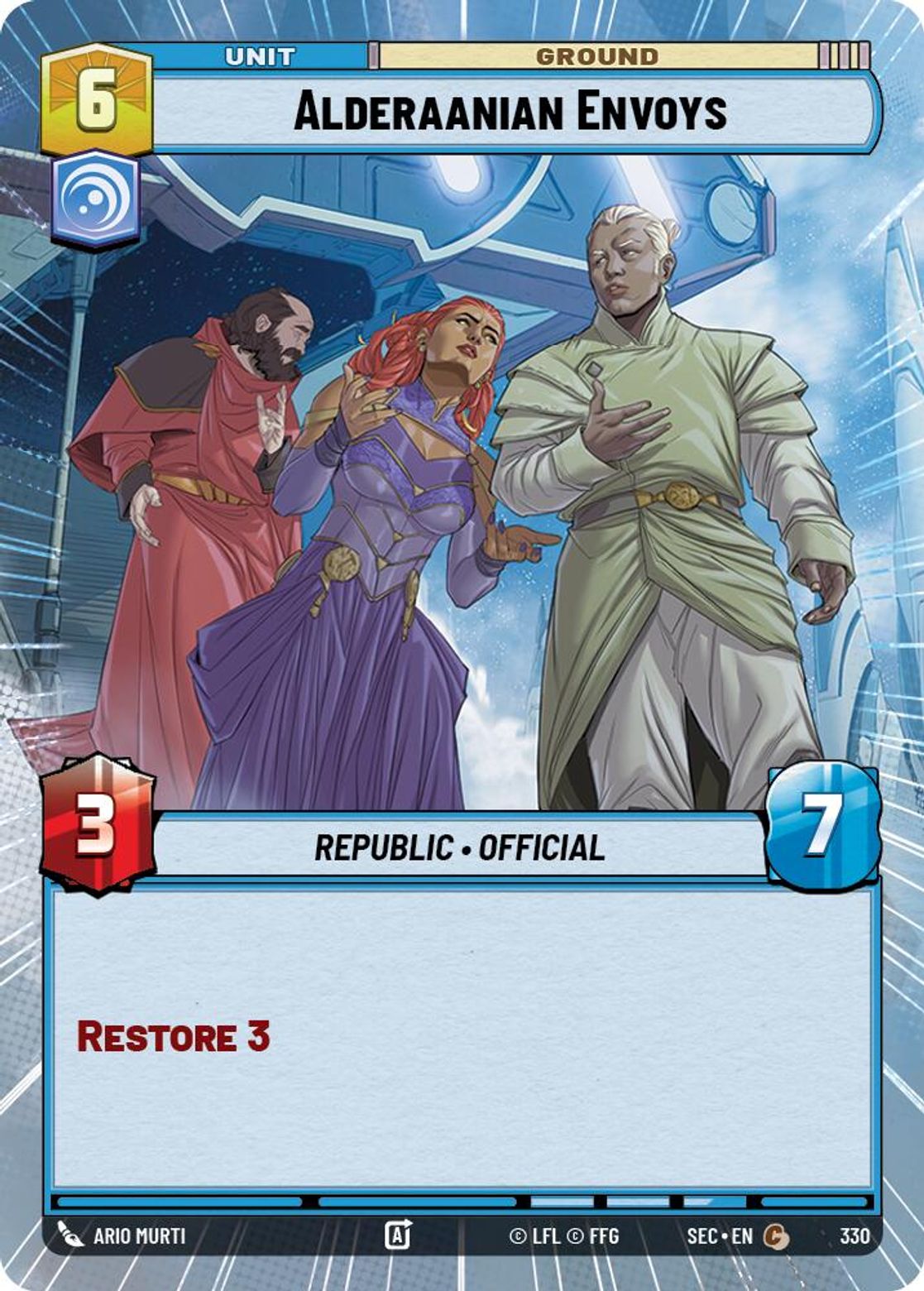 Alderaanian Envoys — Secrets of Power 330