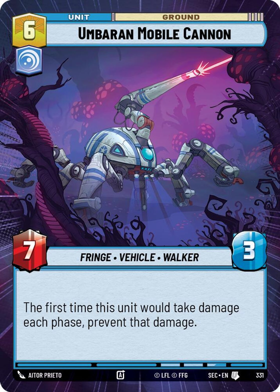 Umbaran Mobile Cannon — Secrets of Power 331