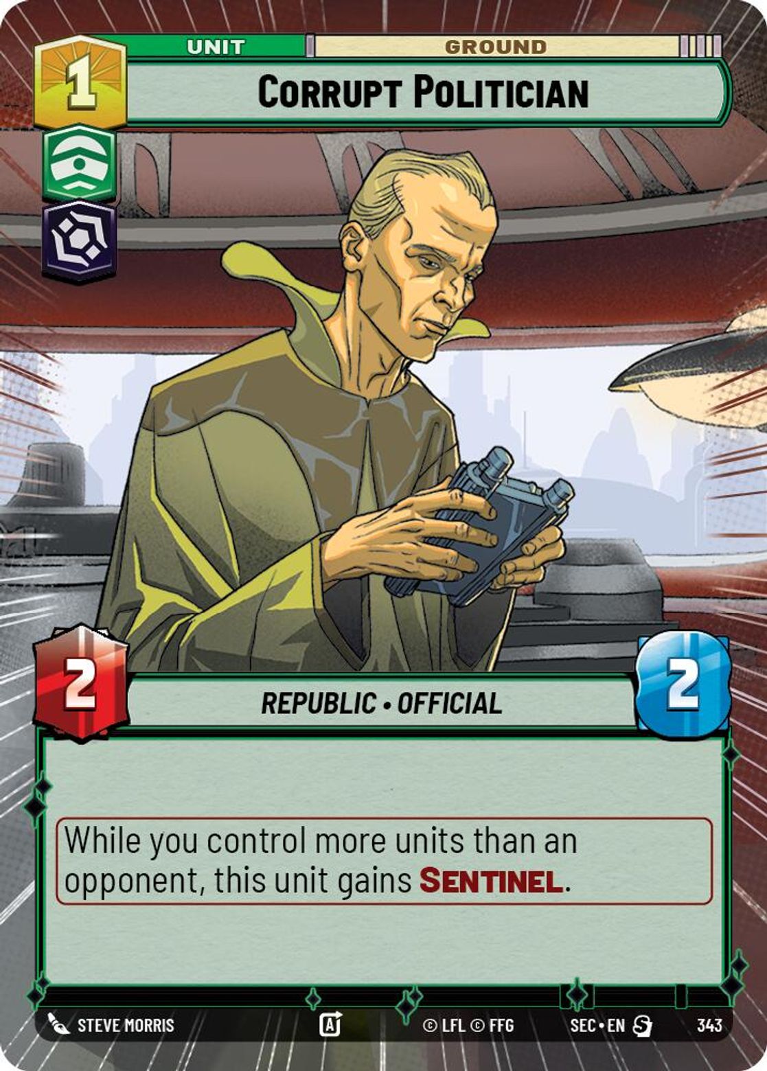 Corrupt Politician — Secrets of Power 343