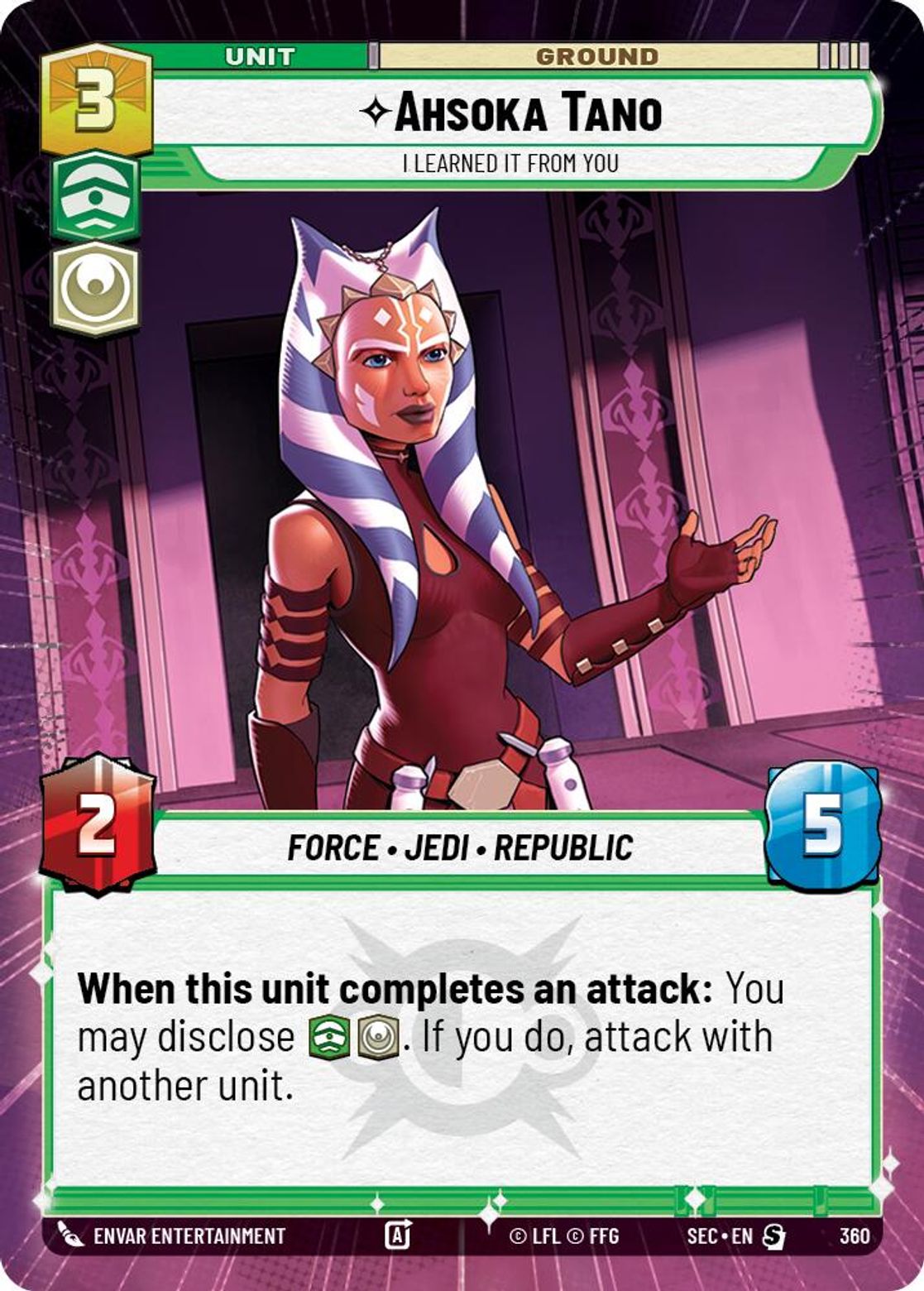 Ahsoka Tano, I Learned it From You — Secrets of Power 360