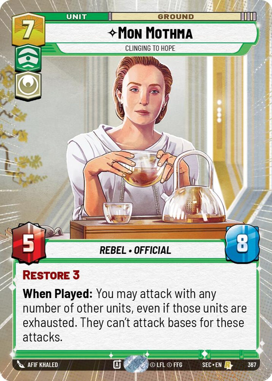 Mon Mothma, Clinging to Hope — Secrets of Power 367