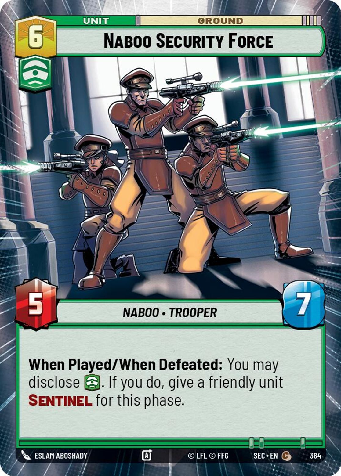 Naboo Security Force — Secrets of Power 384