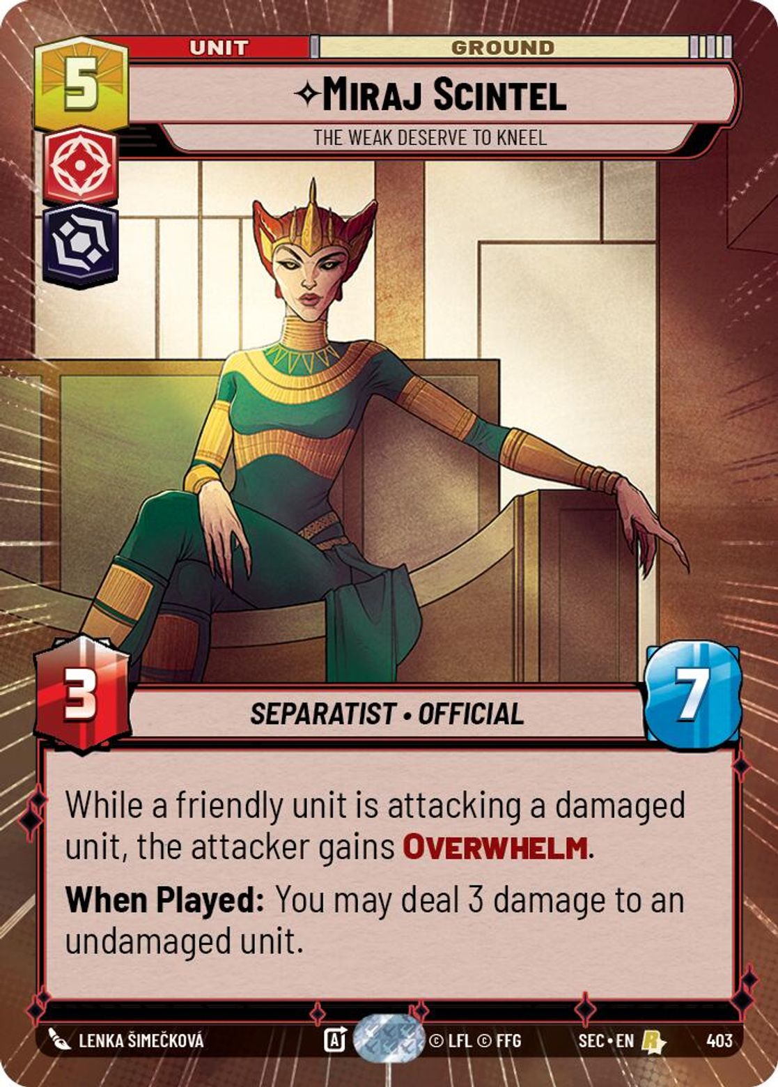 Miraj Scintel, The Weak Deserve to Kneel — Secrets of Power 403