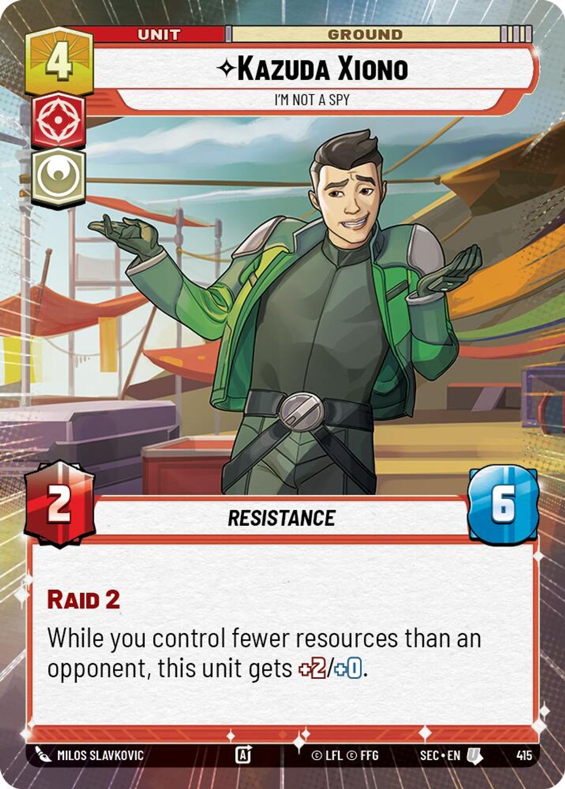 Kazuda Xiono, I'm Not A Spy — Secrets of Power 415
