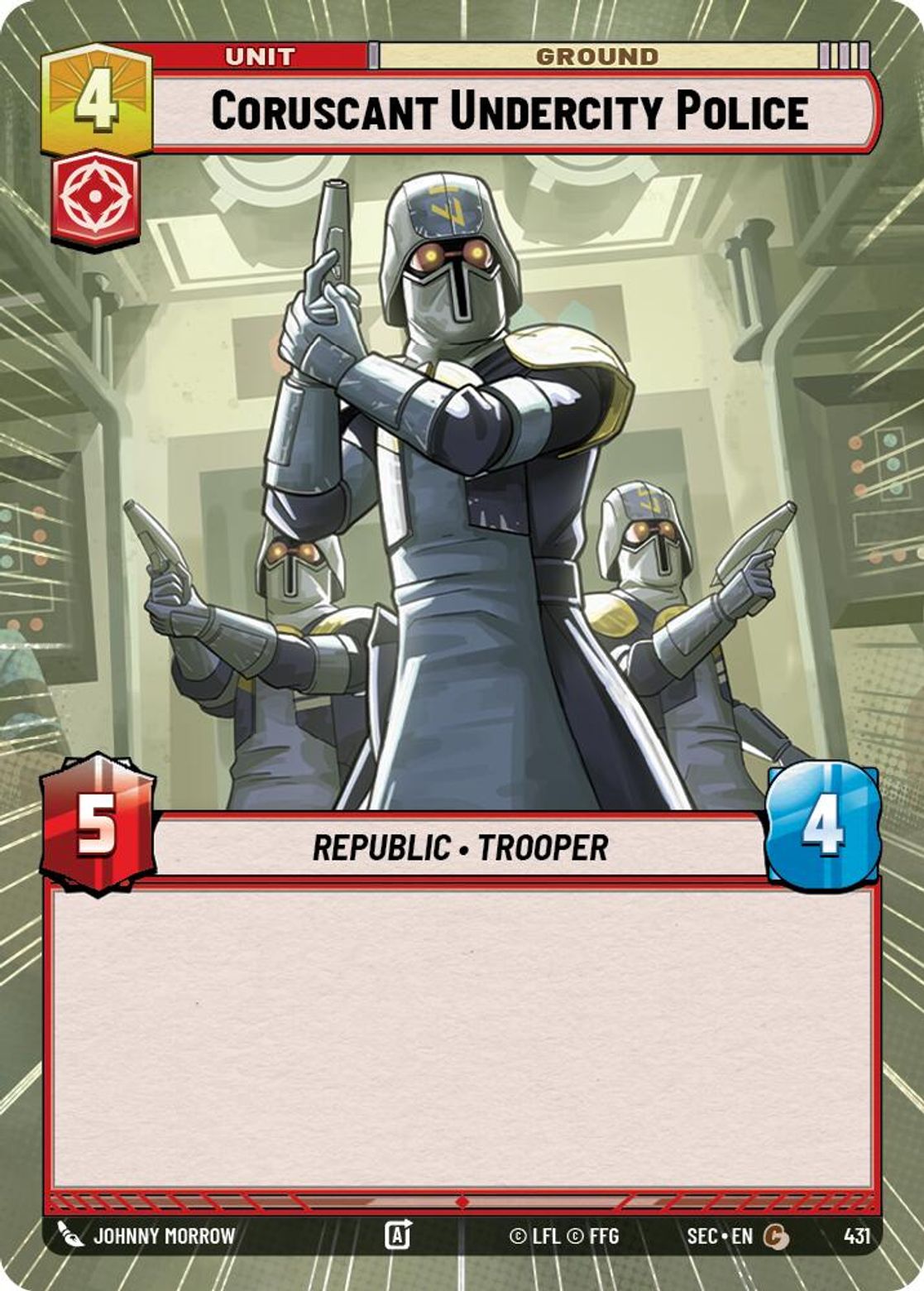 Coruscant Undercity Police — Secrets of Power 431