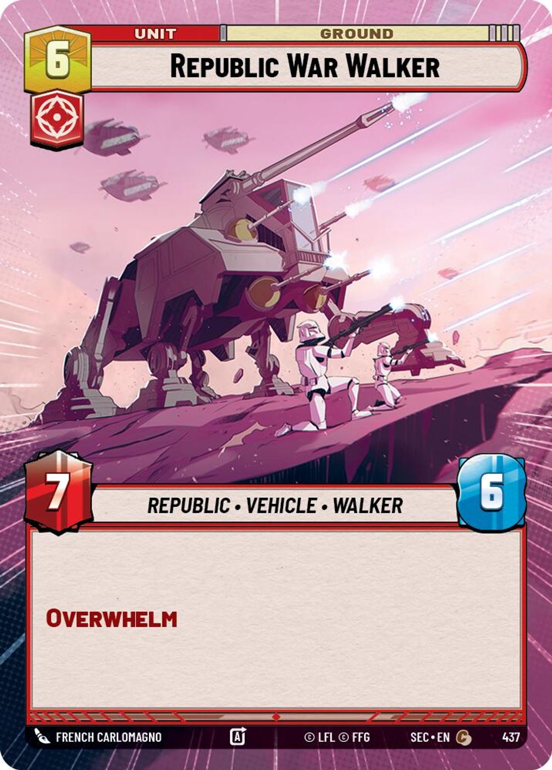 Republic War Walker — Secrets of Power 437