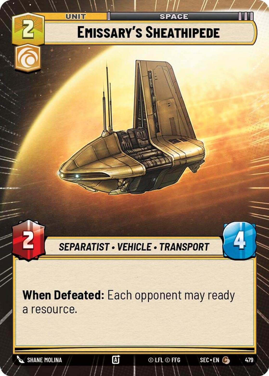Emissary's Sheathipede — Secrets of Power 479