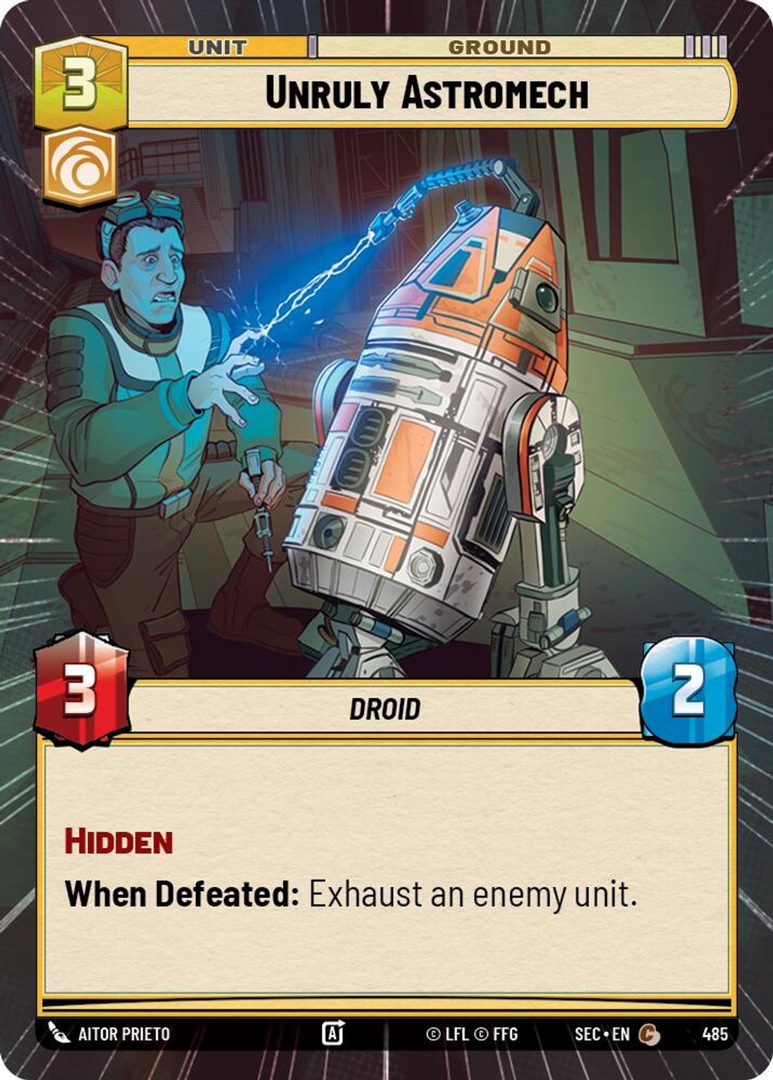 Unruly Astromech — Secrets of Power 485