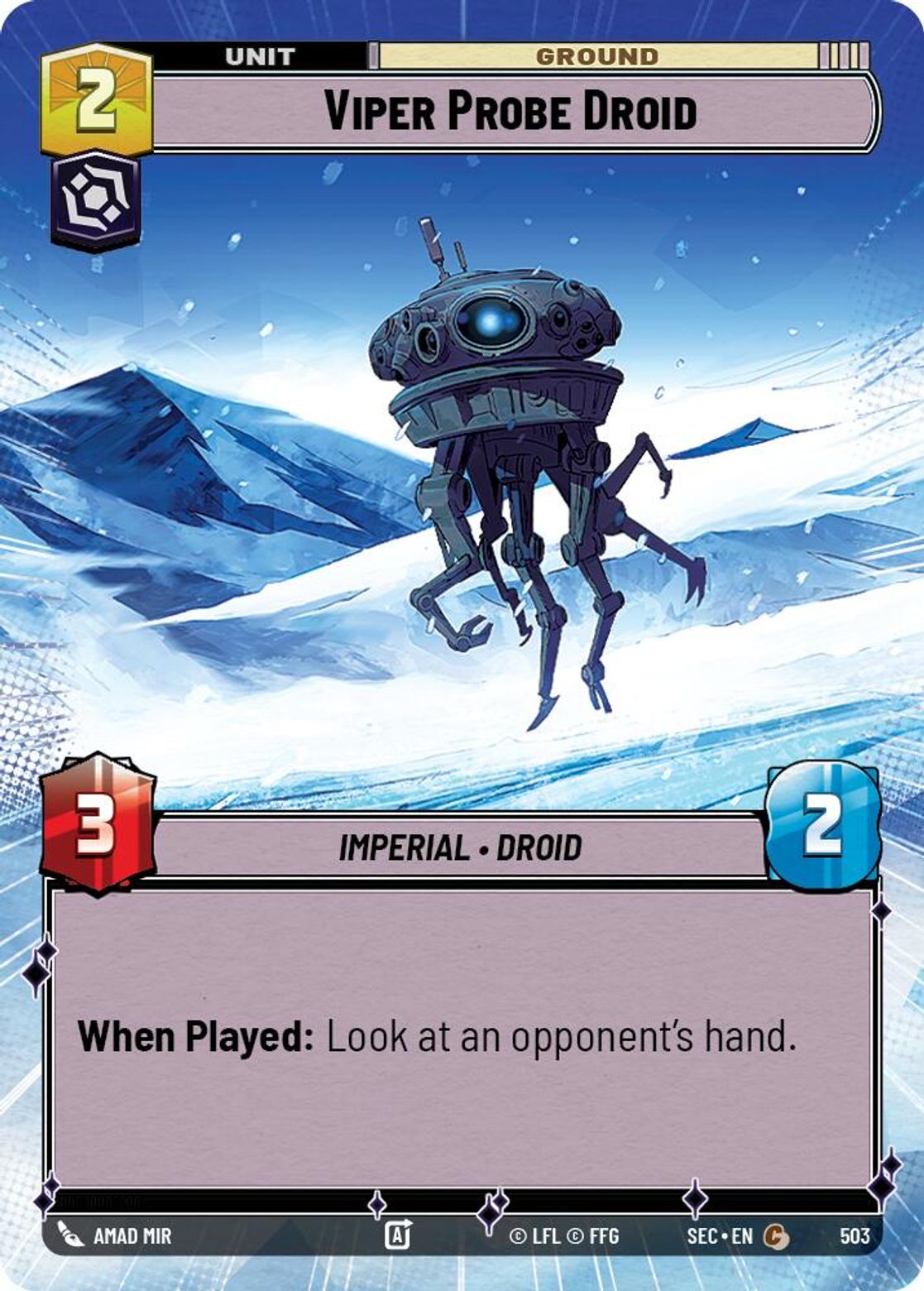 Viper Probe Droid — Secrets of Power 503
