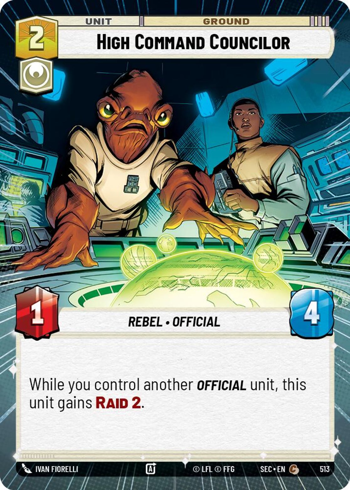 High Command Councilor — Secrets of Power 513