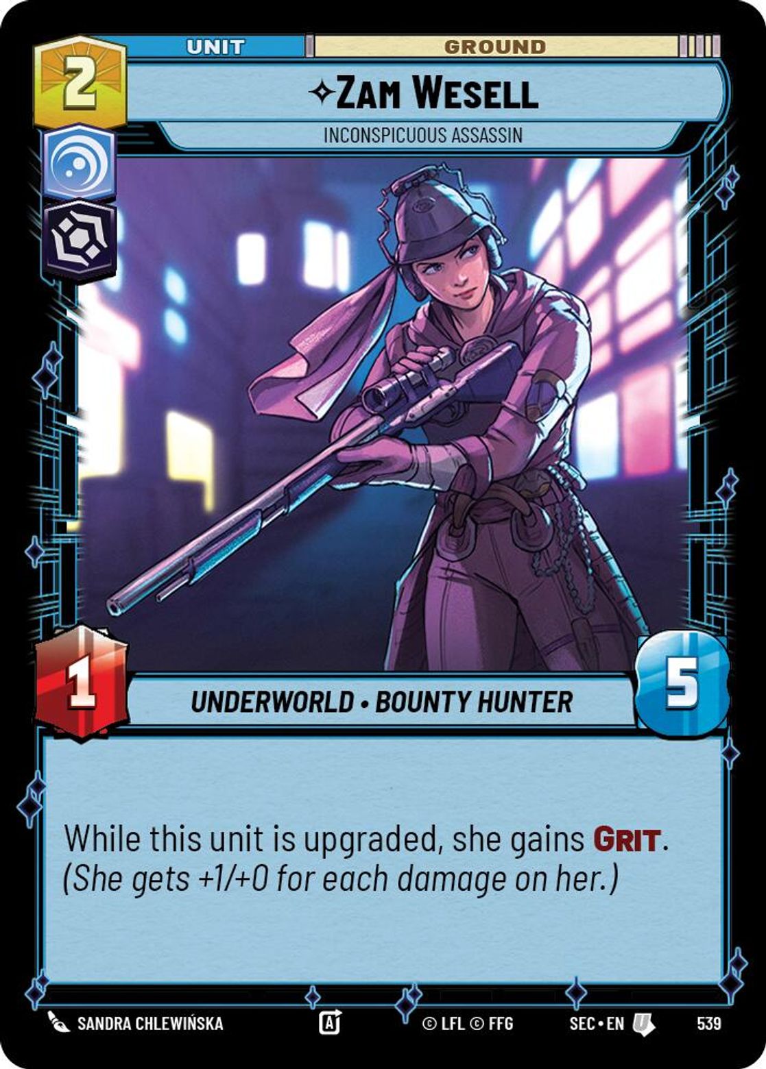 Zam Wesell, Inconspicuous Assassin — Secrets of Power 539