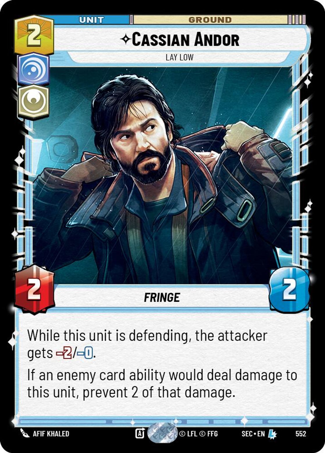 Cassian Andor, Lay Low — Secrets of Power 552
