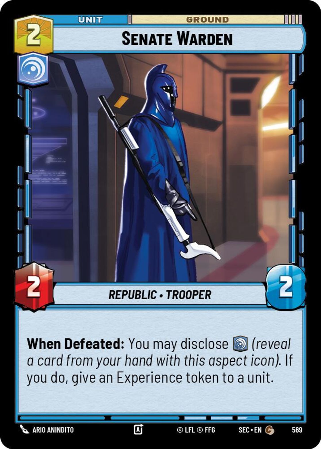 Senate Warden — Secrets of Power 569