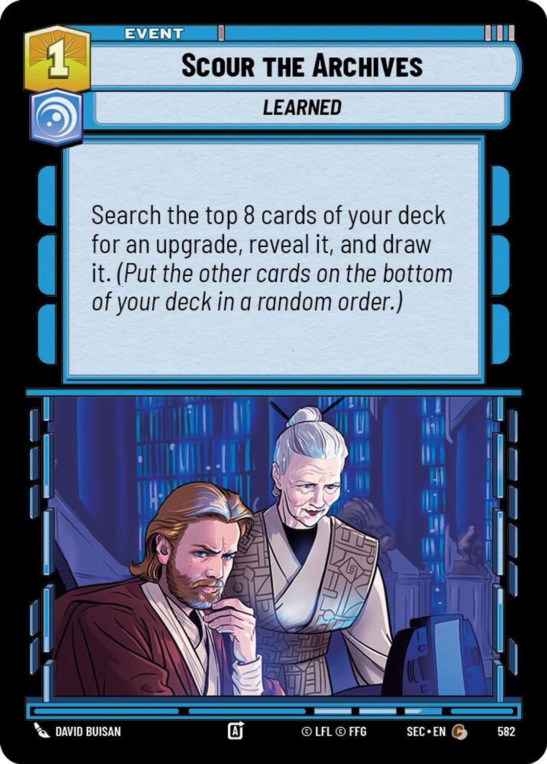 Scour the Archives — Secrets of Power 582