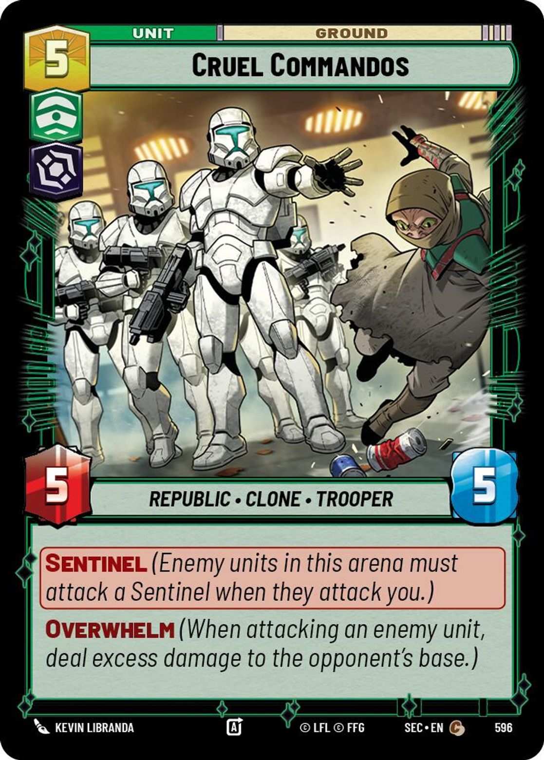 Cruel Commandos — Secrets of Power 596