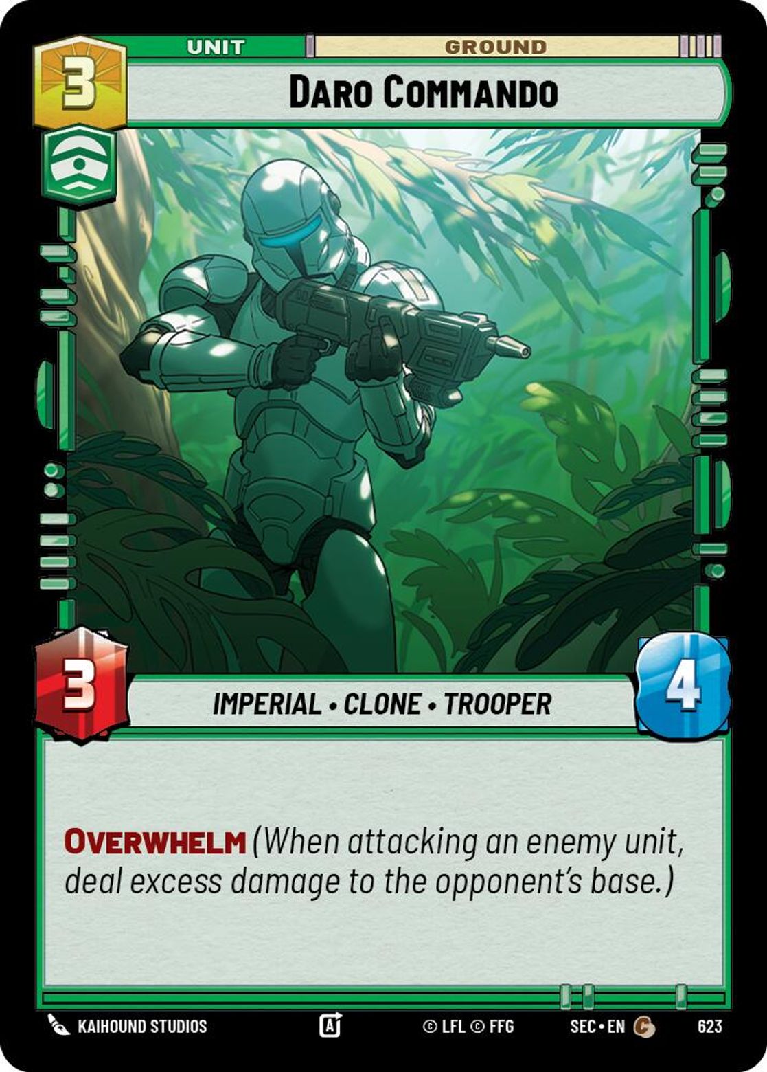 Daro Commando — Secrets of Power 623