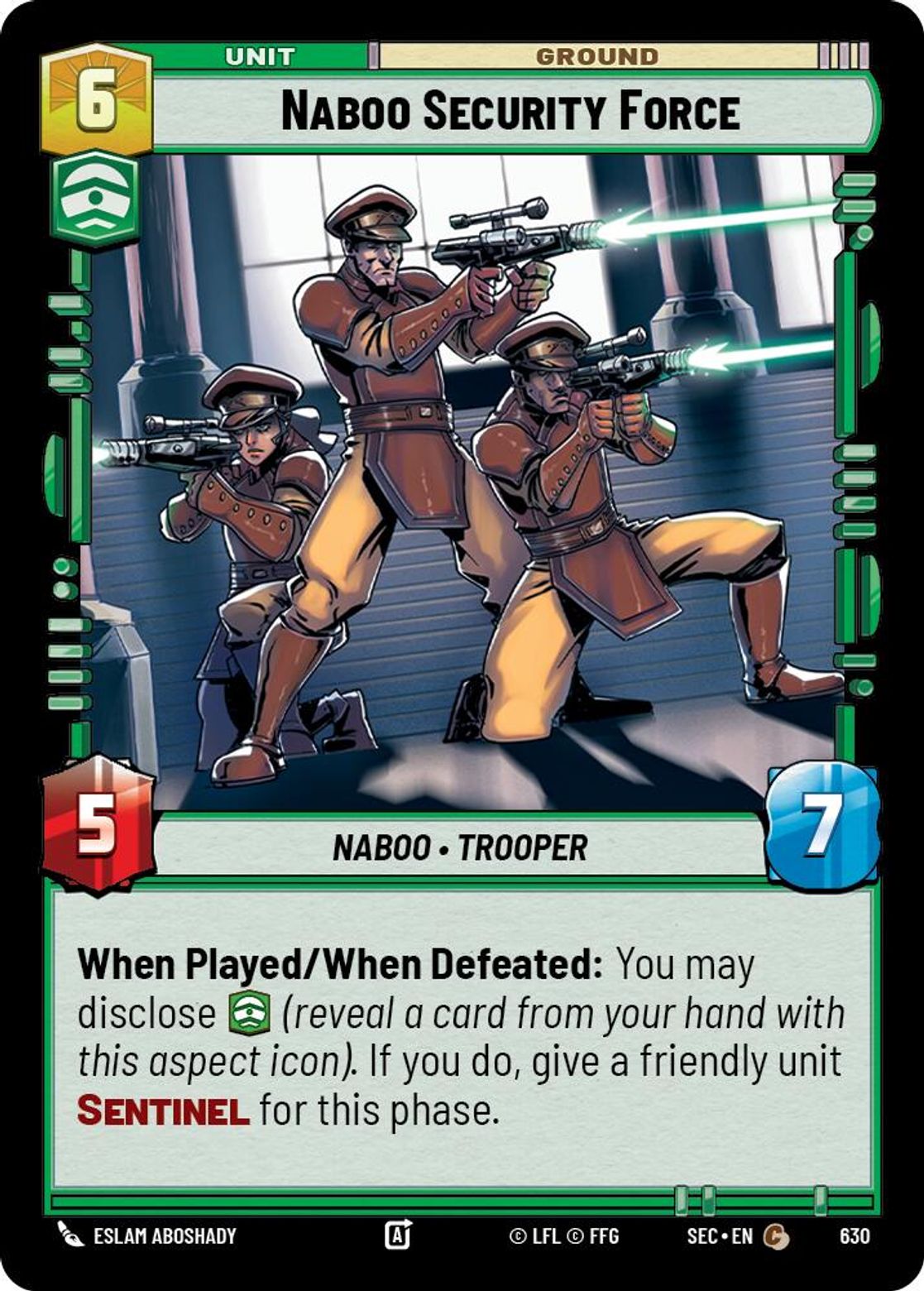 Naboo Security Force — Secrets of Power 630