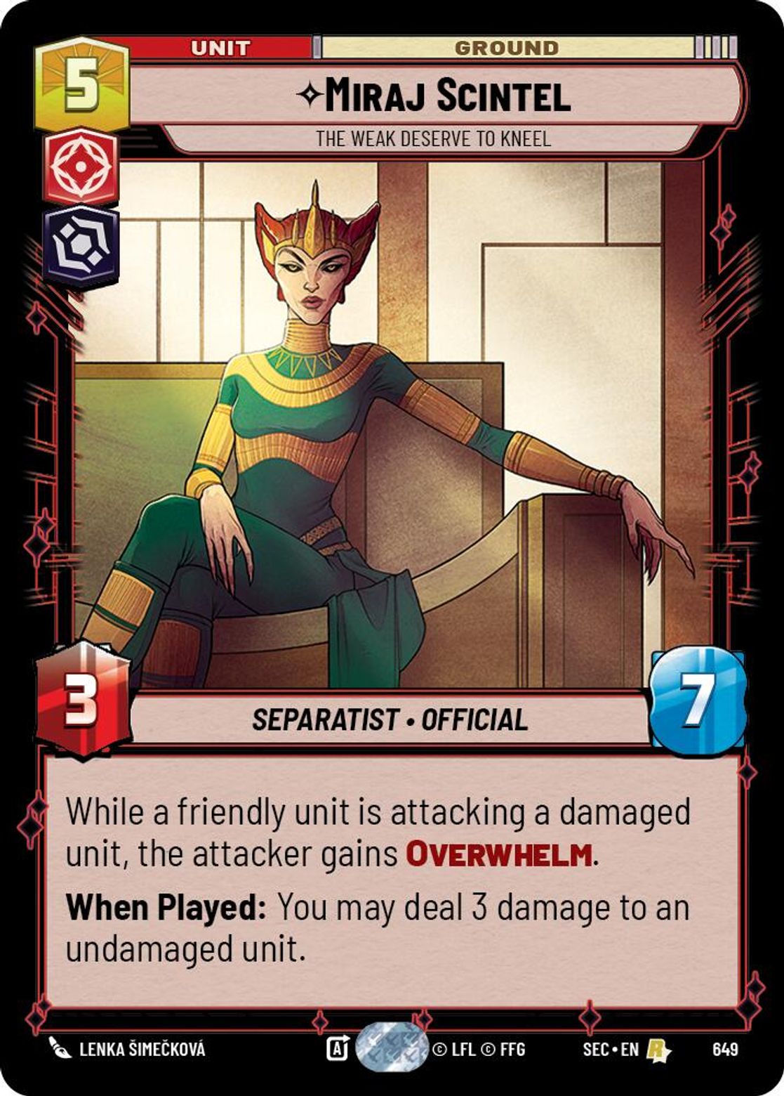 Miraj Scintel, The Weak Deserve to Kneel — Secrets of Power 649