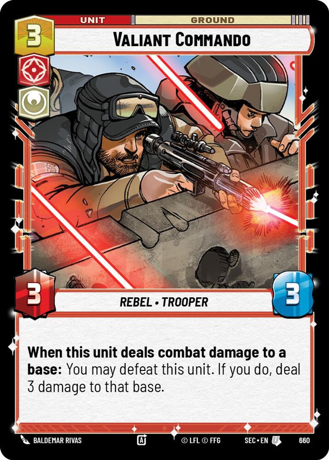 Valiant Commando — Secrets of Power 660