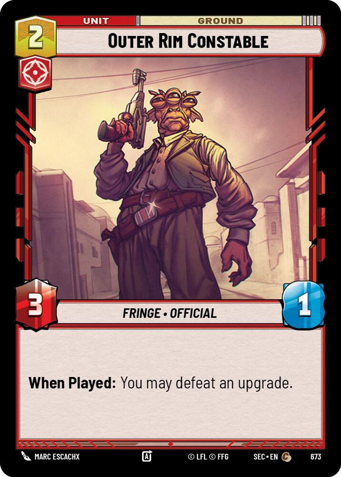 Outer Rim Constable — Secrets of Power 673