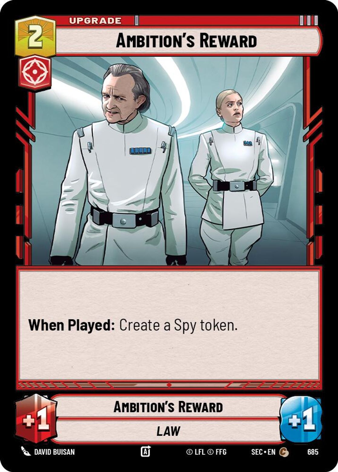 Ambition's Reward — Secrets of Power 685