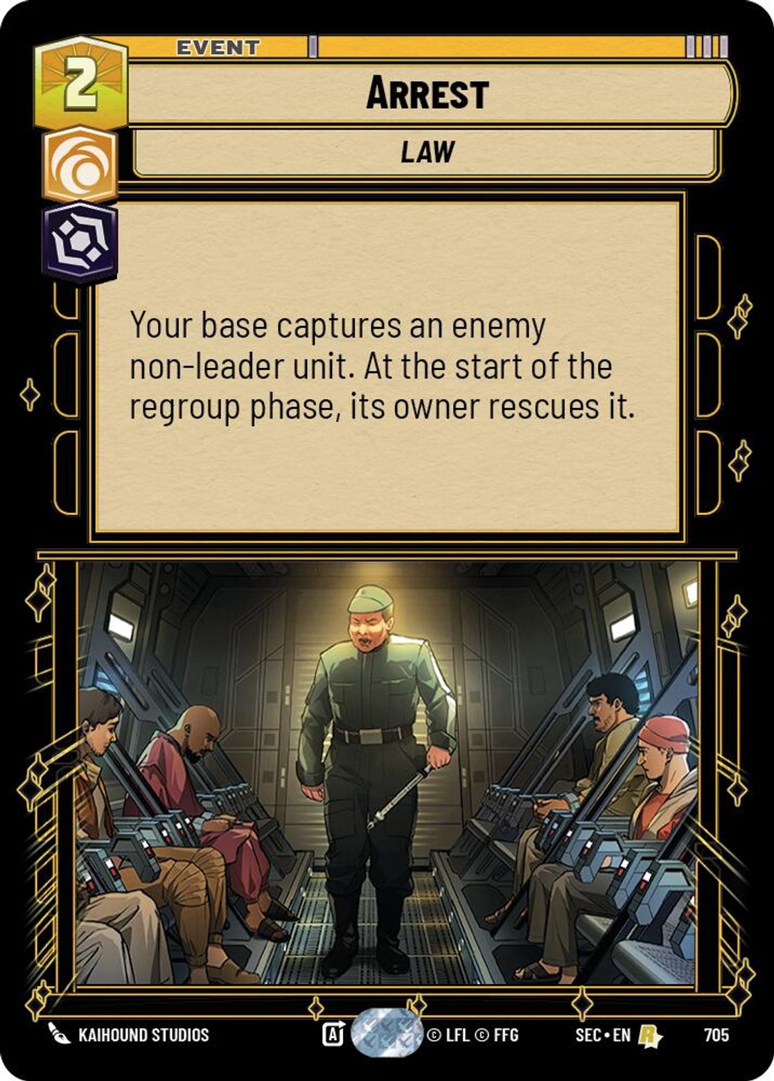Arrest — Secrets of Power 705