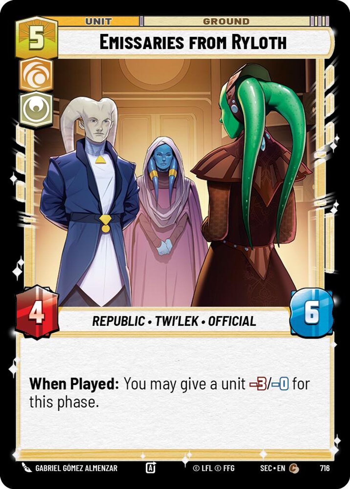 Emissaries from Ryloth — Secrets of Power 716