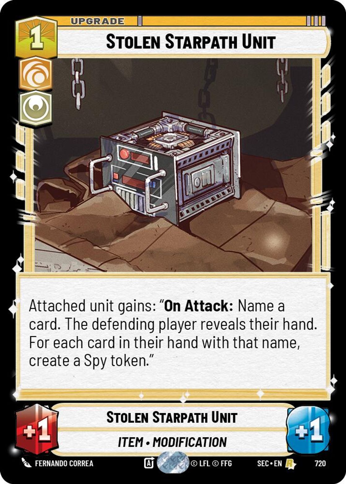 Stolen Starpath Unit — Secrets of Power 720