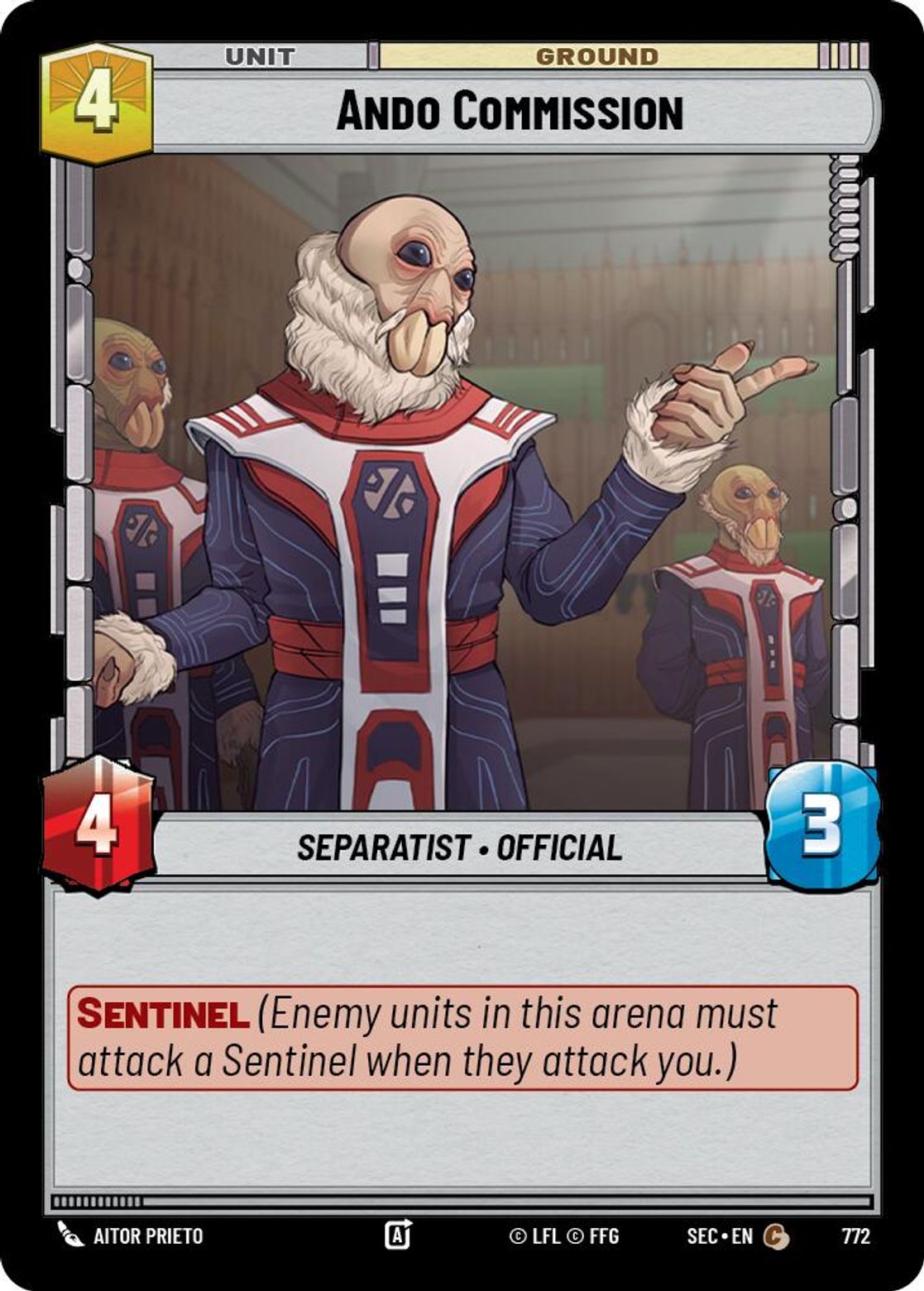 Ando Commission — Secrets of Power 772