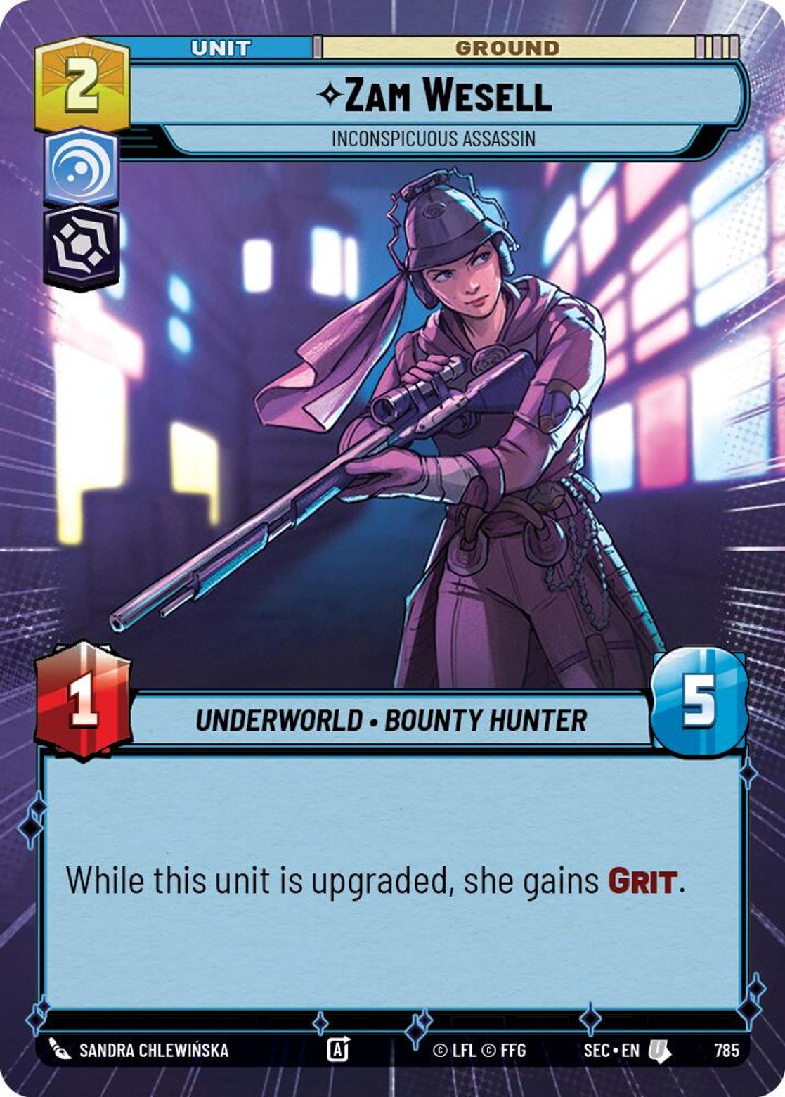 Zam Wesell, Inconspicuous Assassin — Secrets of Power 785