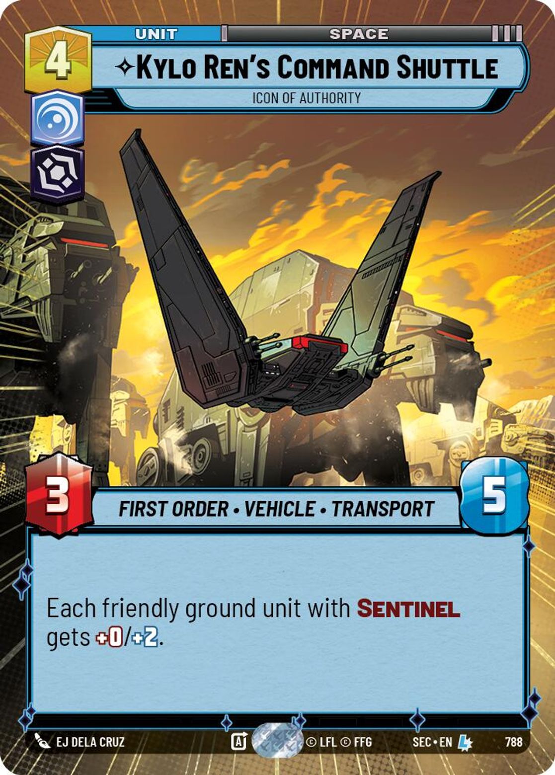 Kylo Ren's Command Shuttle, Icon of Authority — Secrets of Power 788