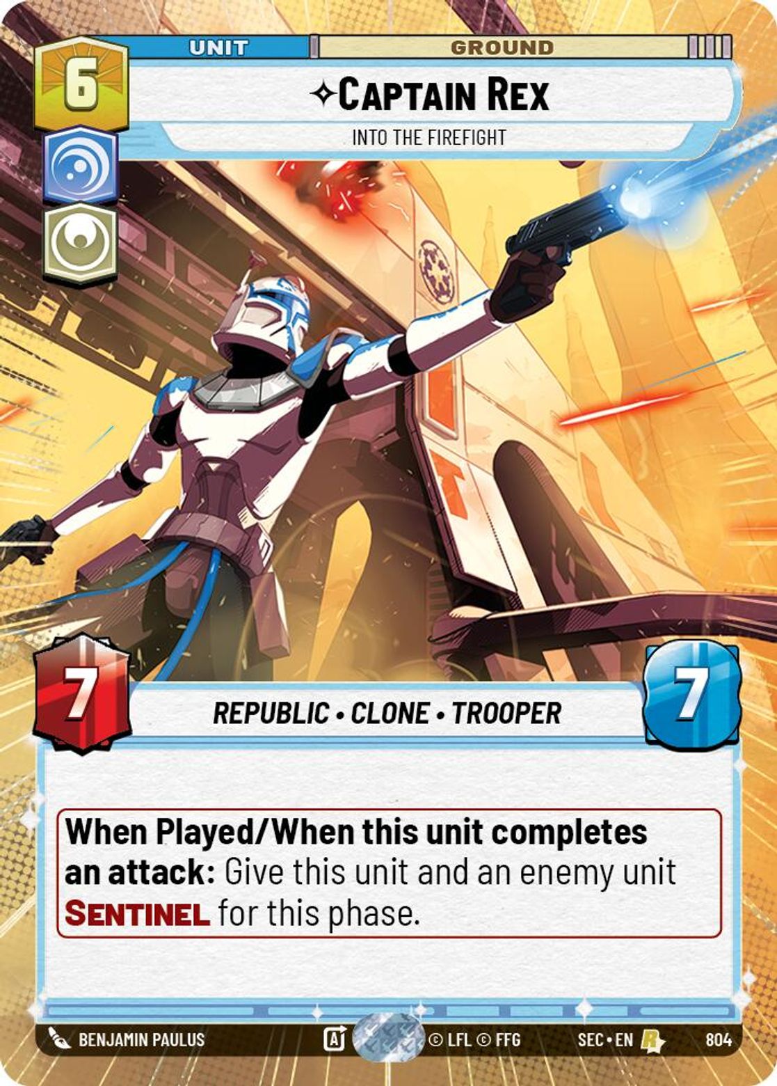 Captain Rex, Into the Firefight — Secrets of Power 804