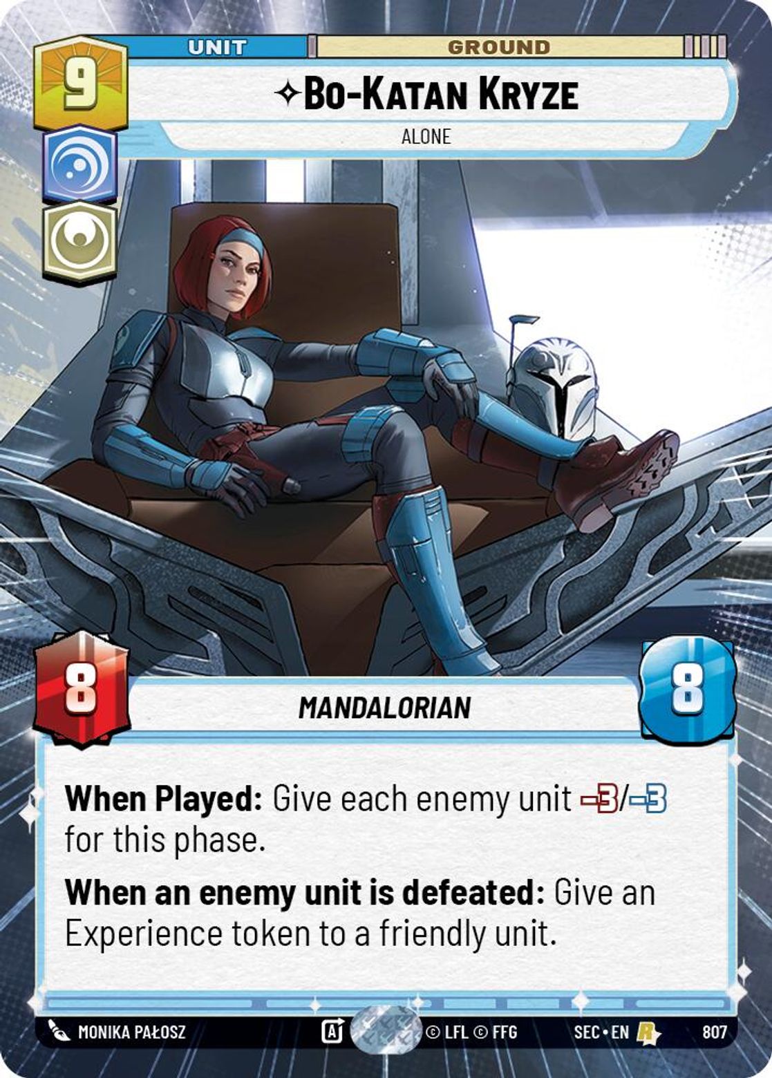 Bo-Katan Kryze, Alone — Secrets of Power 807