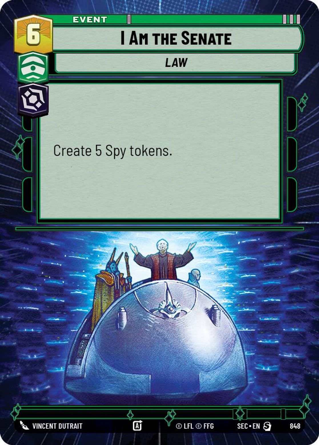 I Am the Senate — Secrets of Power 848