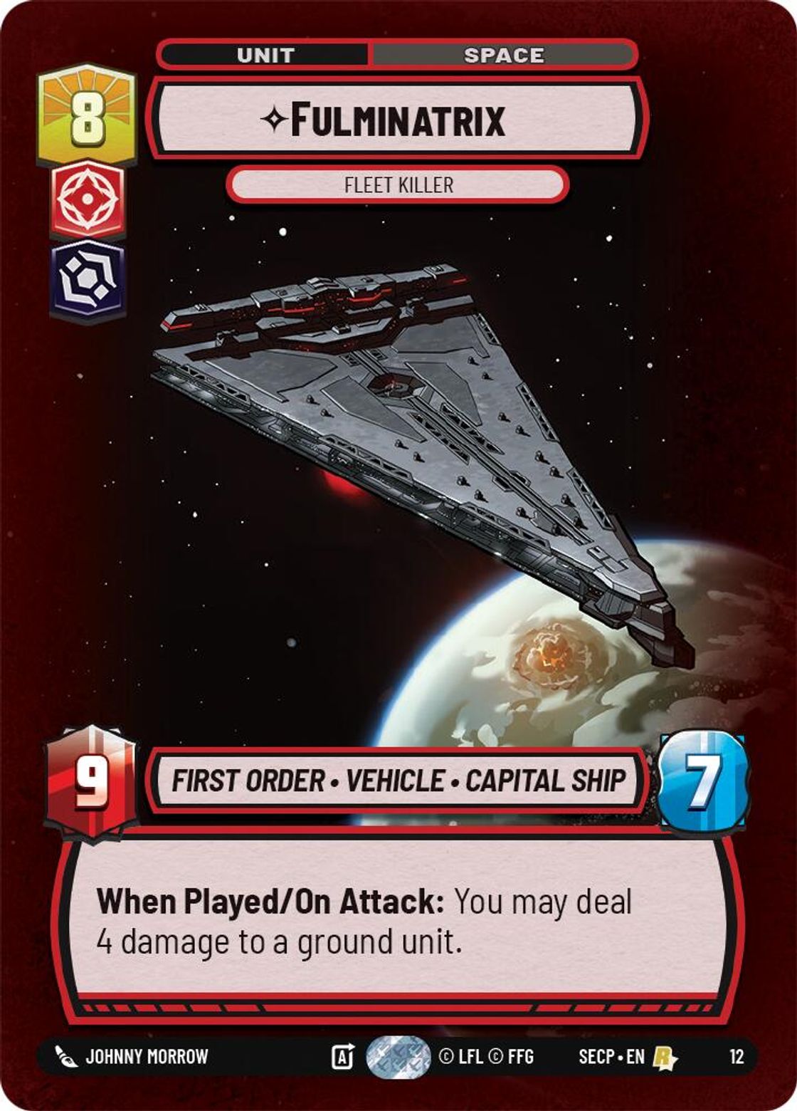 Fulminatrix, Fleet Killer — Secrets of Power - OP Promo 12