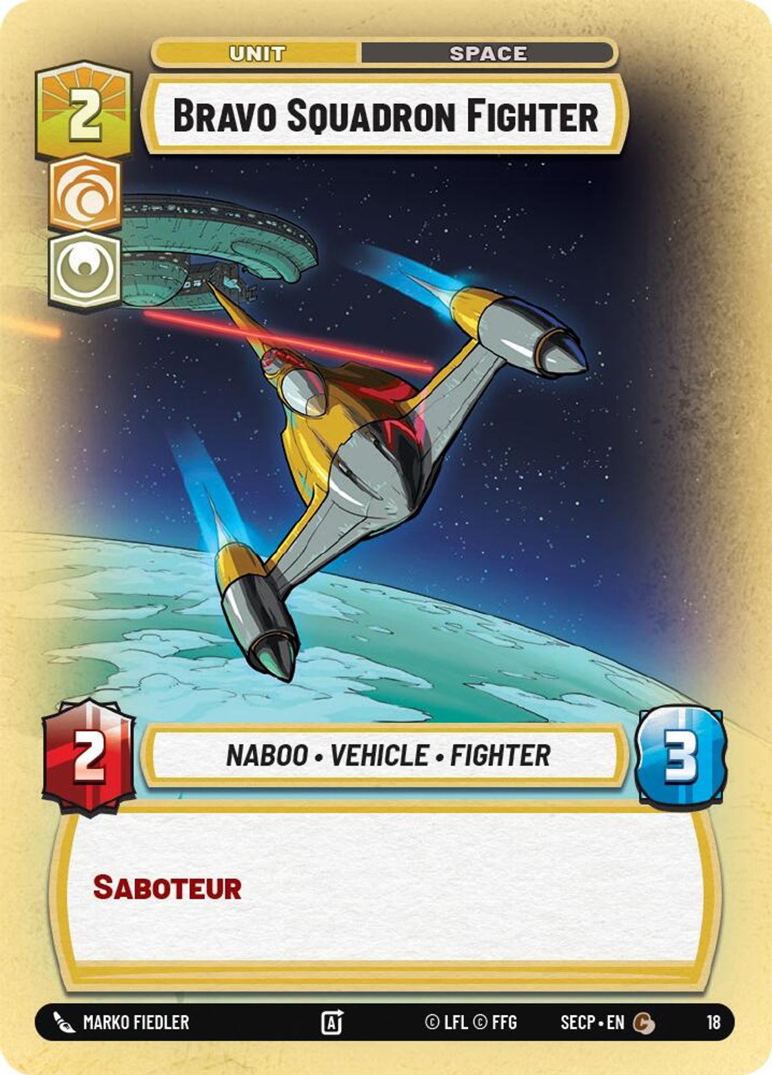 Bravo Squadron Fighter — Secrets of Power - OP Promo 18