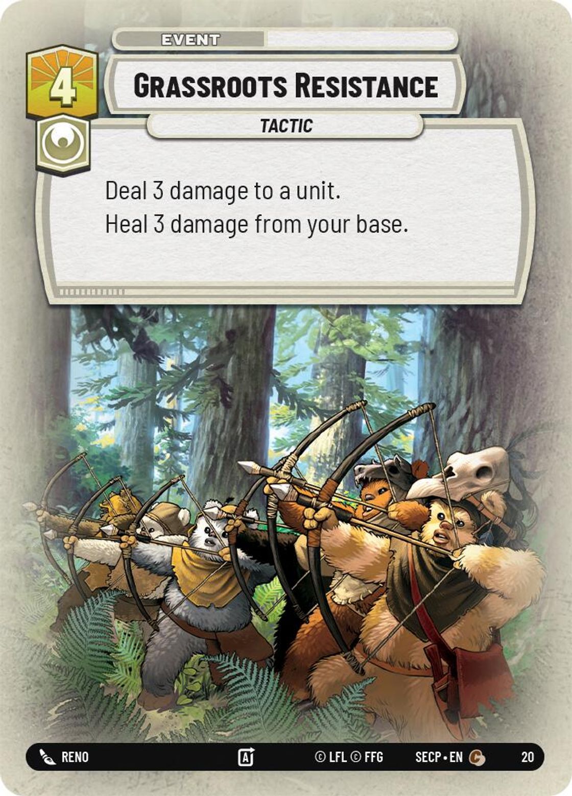 Grassroots Resistance — Secrets of Power - OP Promo 20
