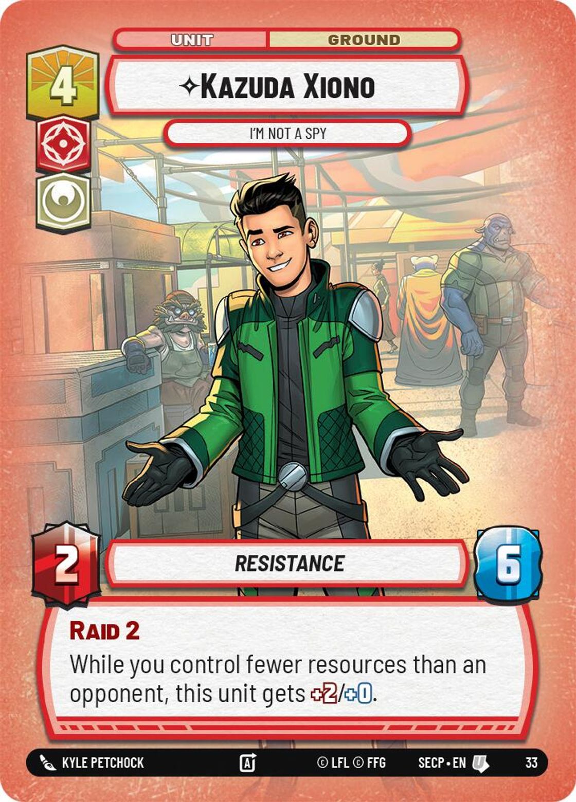 Kazuda Xiono, I'm Not A Spy — Secrets of Power - OP Promo 33