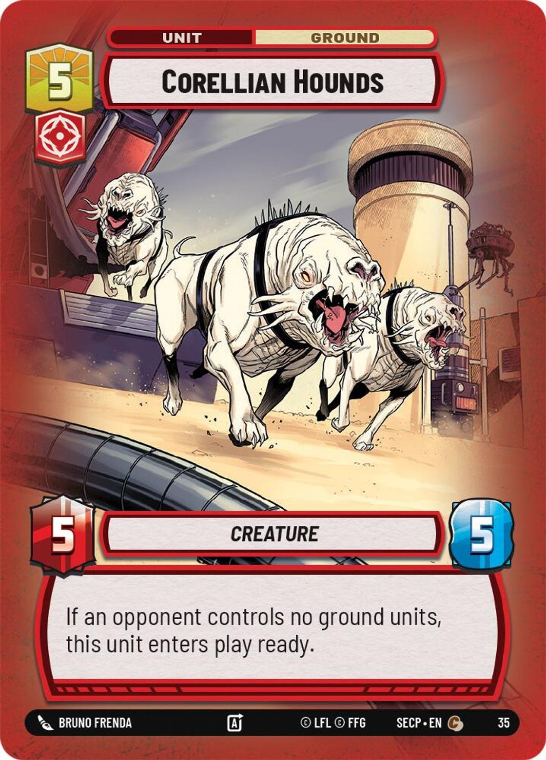 Corellian Hounds — Secrets of Power - OP Promo 35
