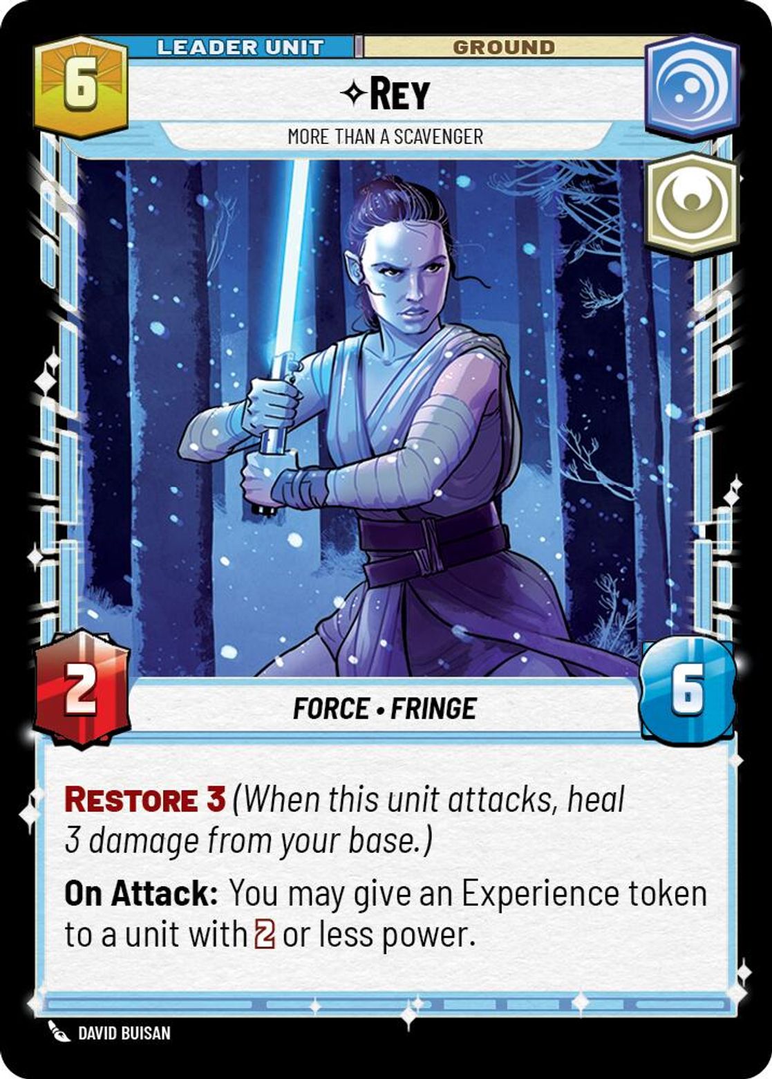 Rey, More Than a Scavenger (verso)