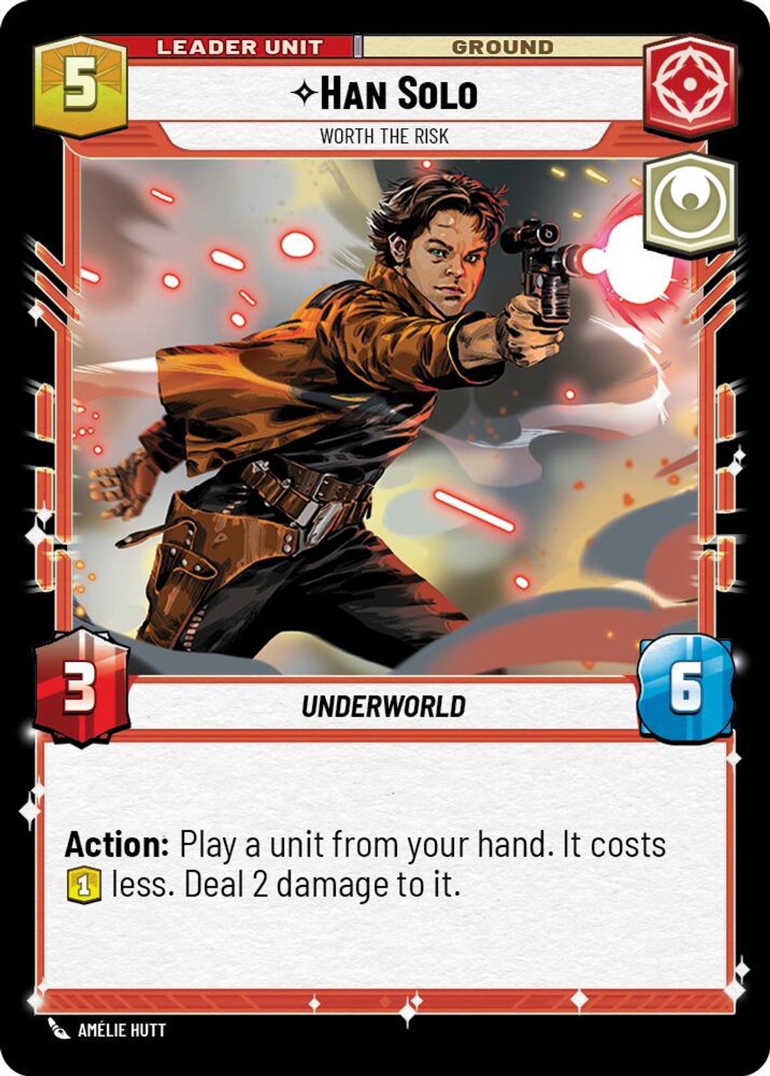 Han Solo, Worth the Risk (verso)