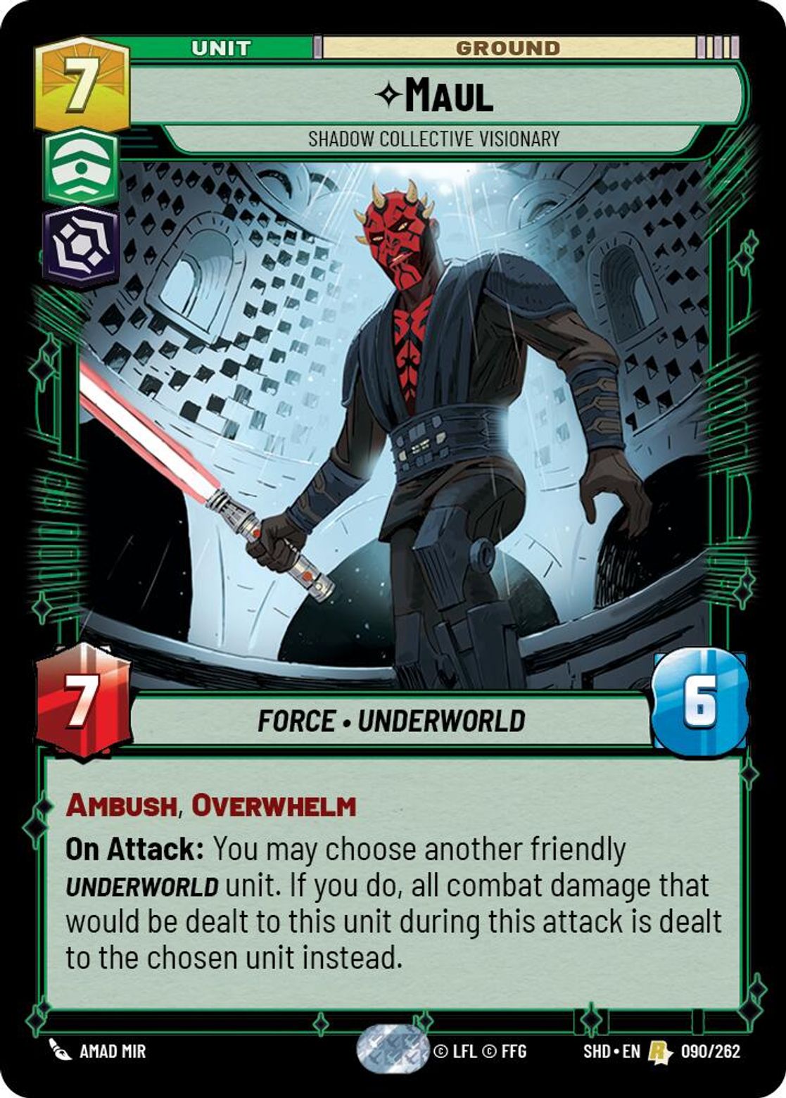 Maul, Shadow Collective Visionary