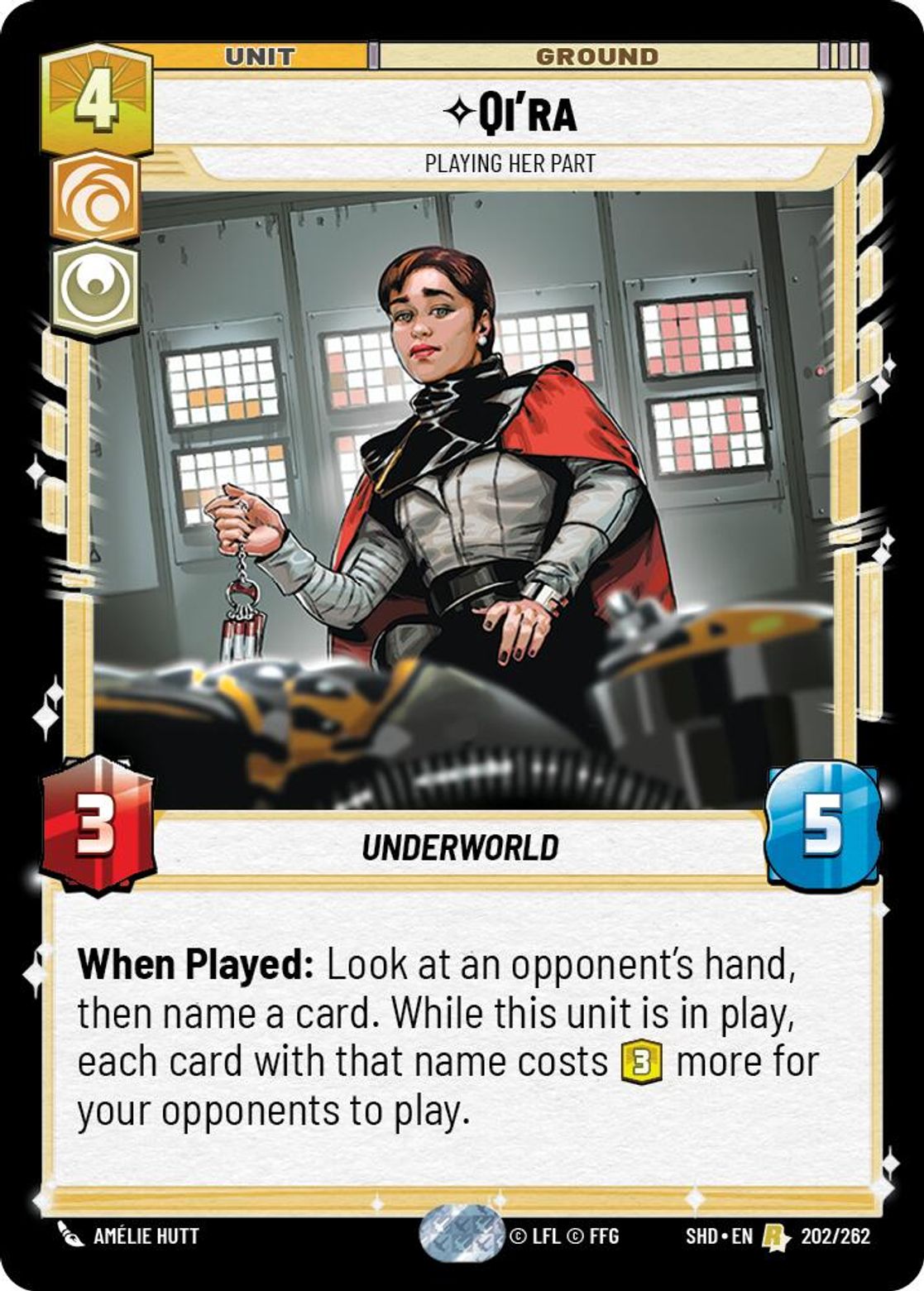 Qi'ra, Playing Her Part