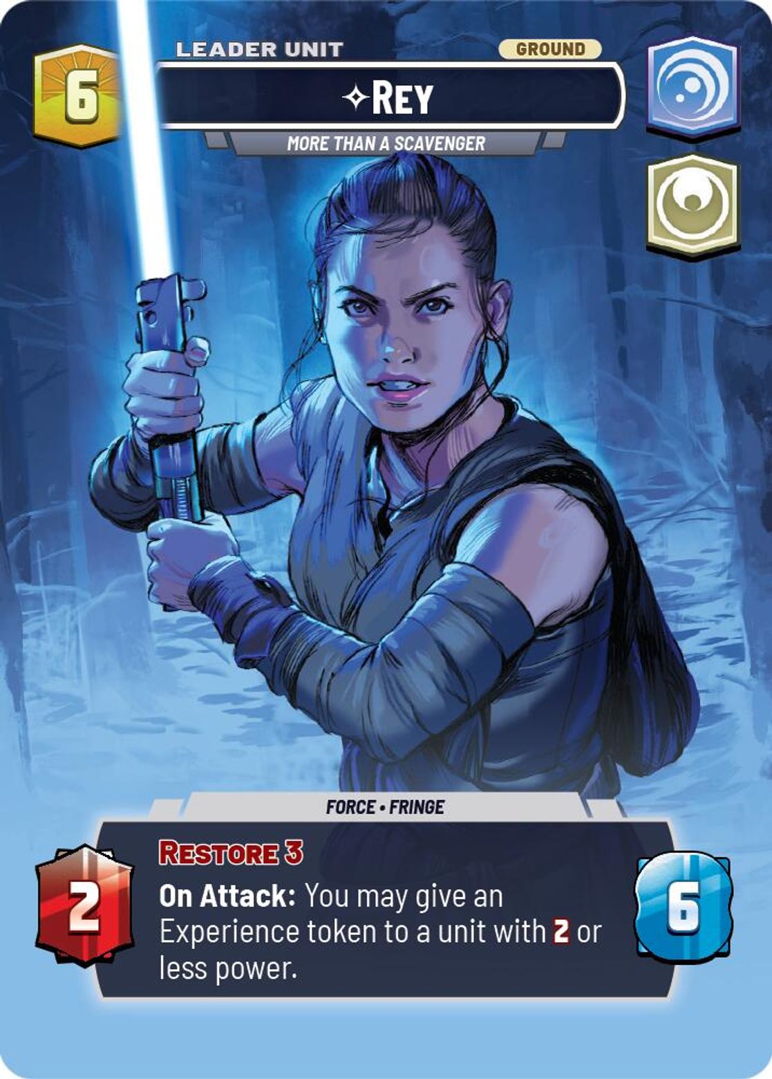 Rey, More Than a Scavenger (verso)