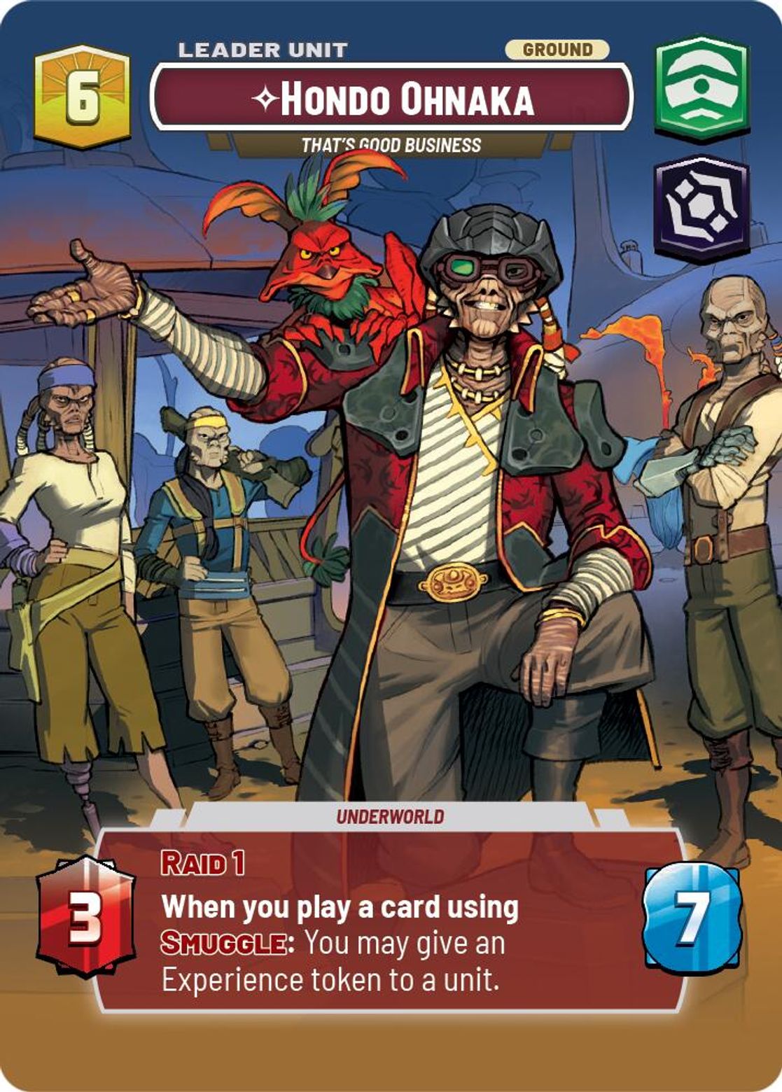 Hondo Ohnaka, That's Good Business (verso)