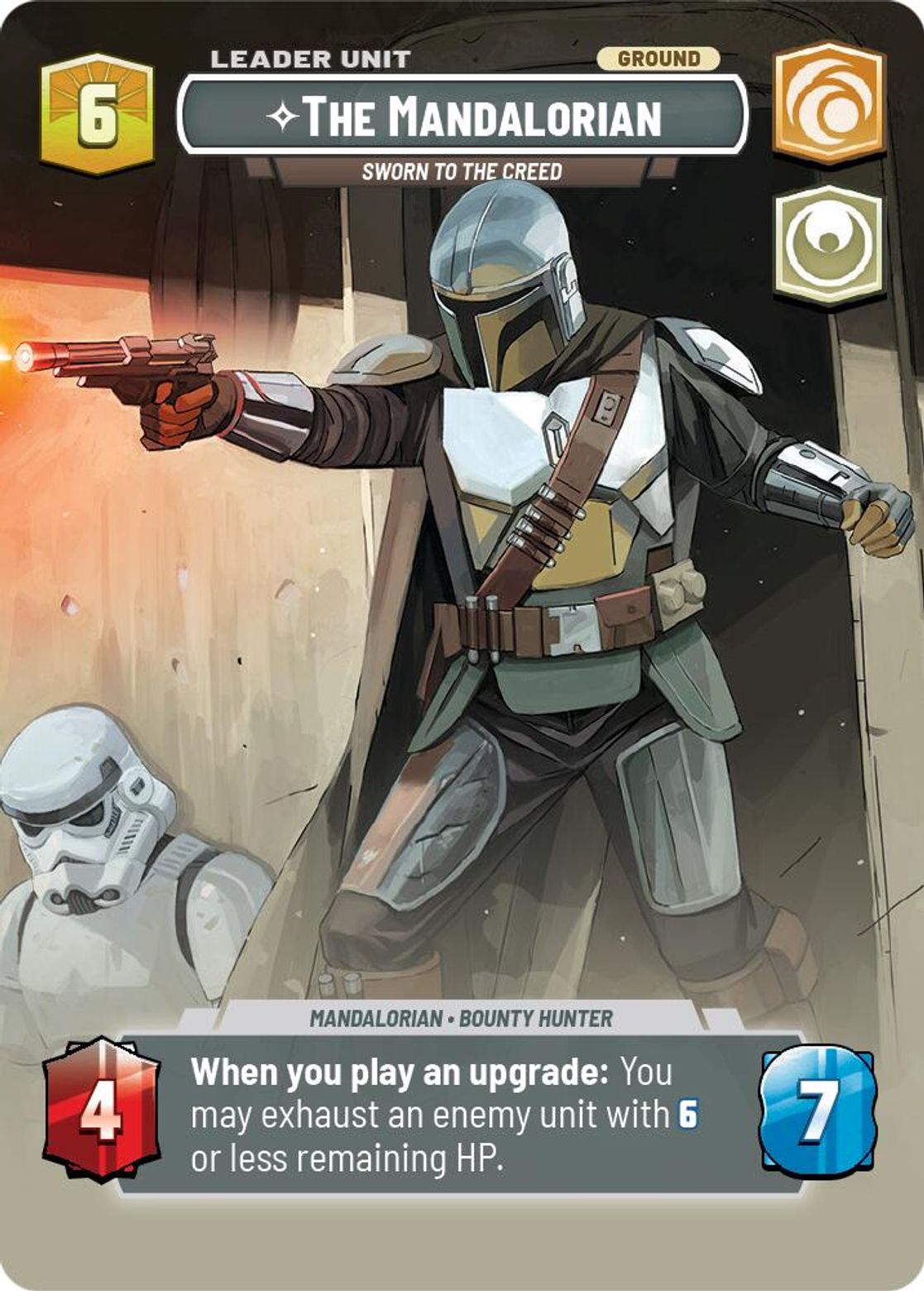 The Mandalorian, Sworn to the Creed (verso)