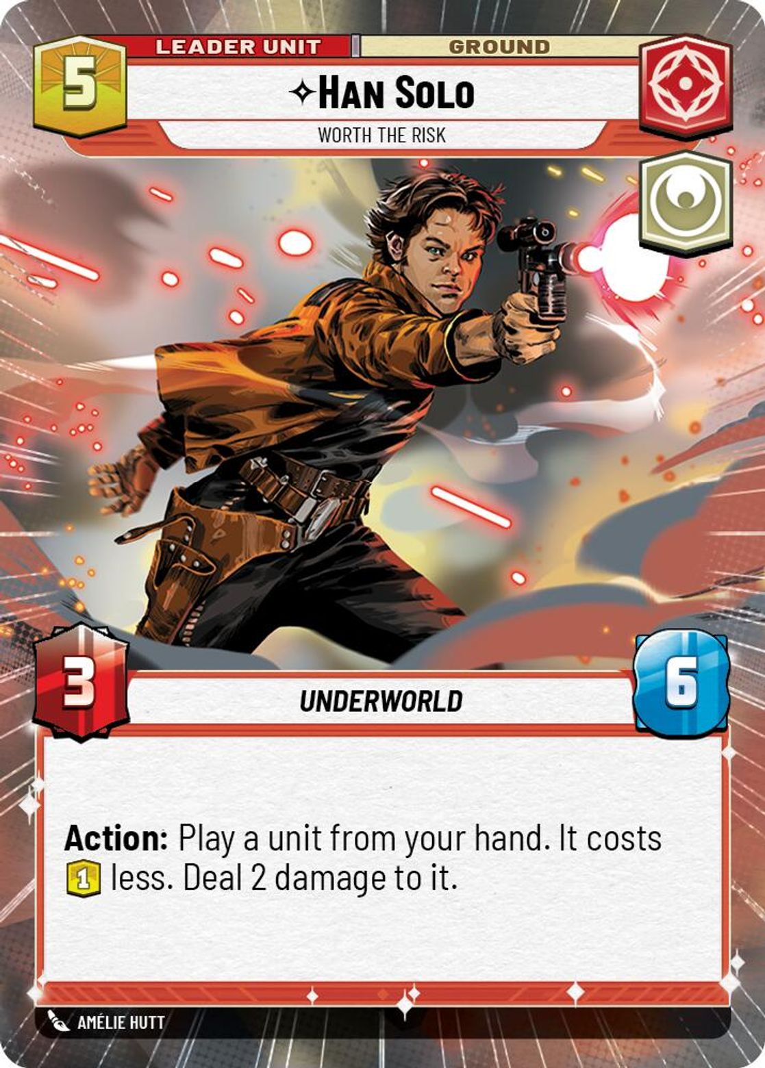 Han Solo, Worth the Risk (verso)