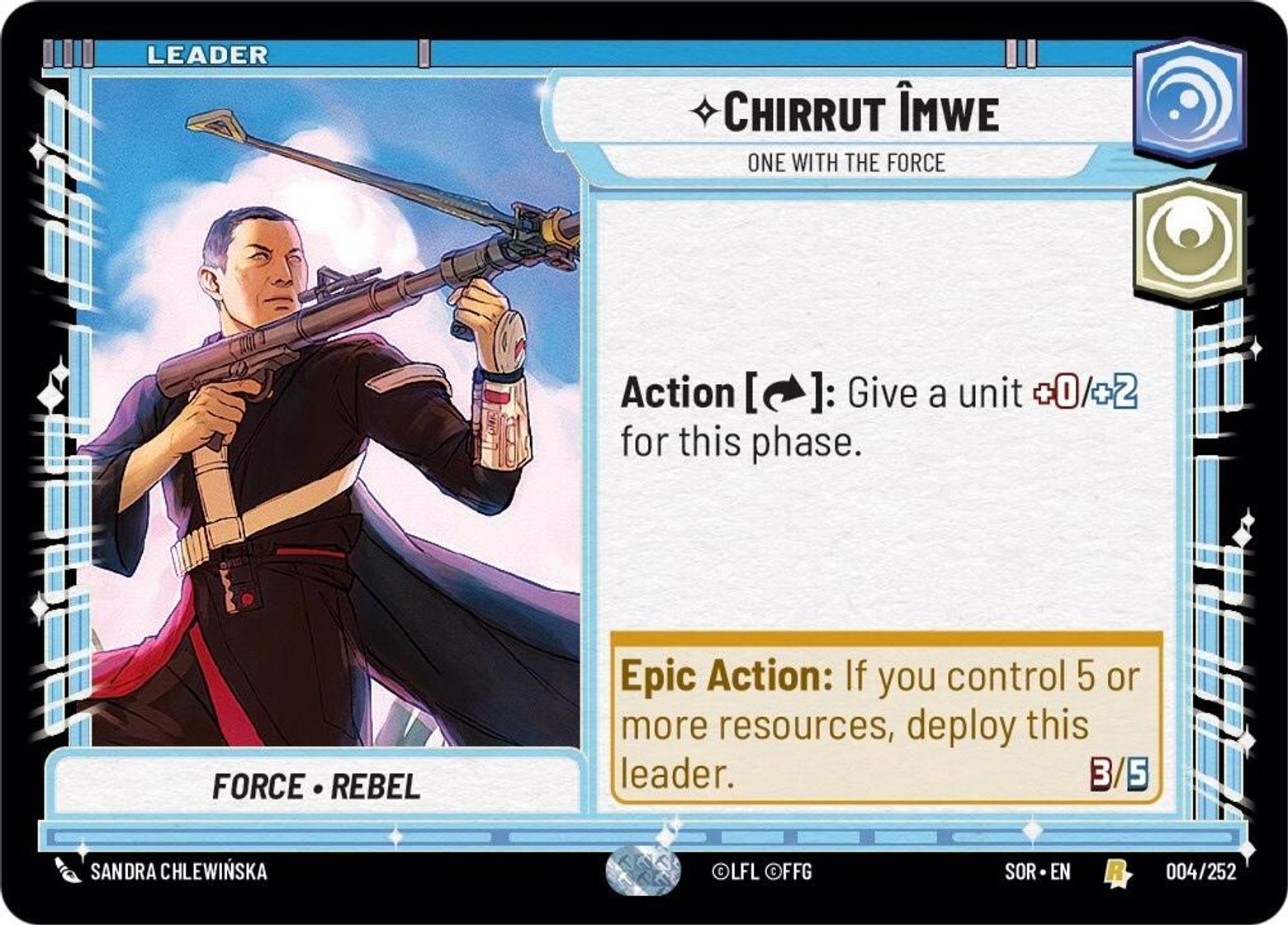 Chirrut Îmwe, One With the Force — Spark of Rebellion 004