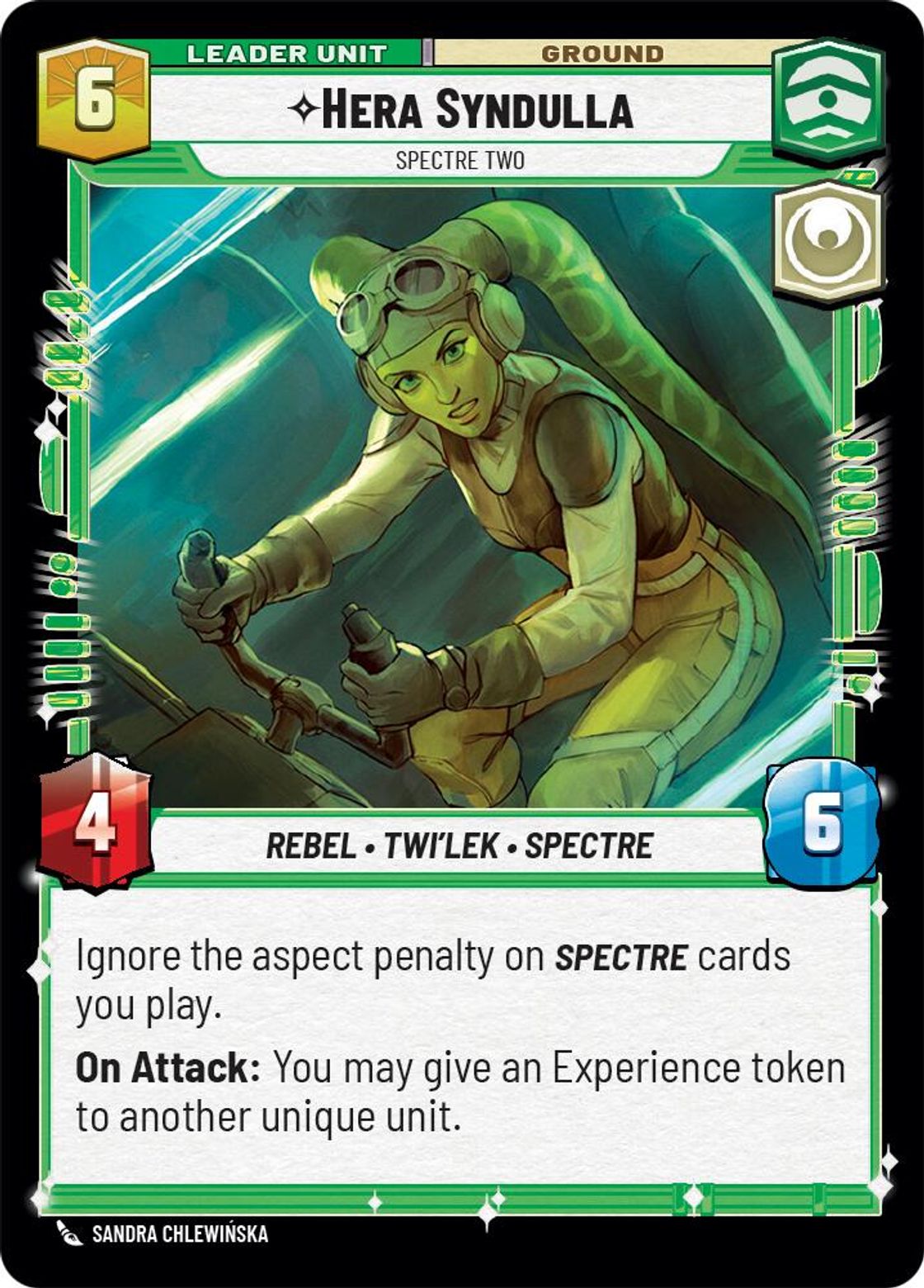 Hera Syndulla, Spectre Two (verso)