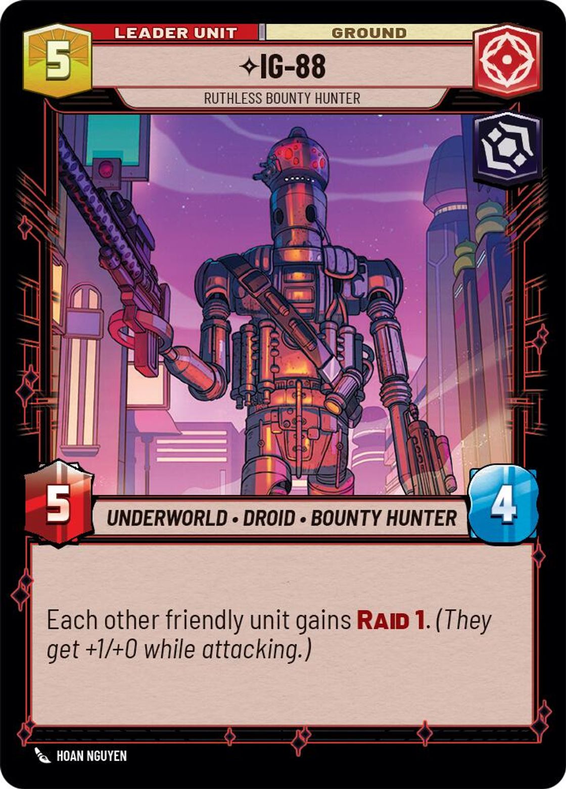 IG-88, Ruthless Bounty Hunter (verso)